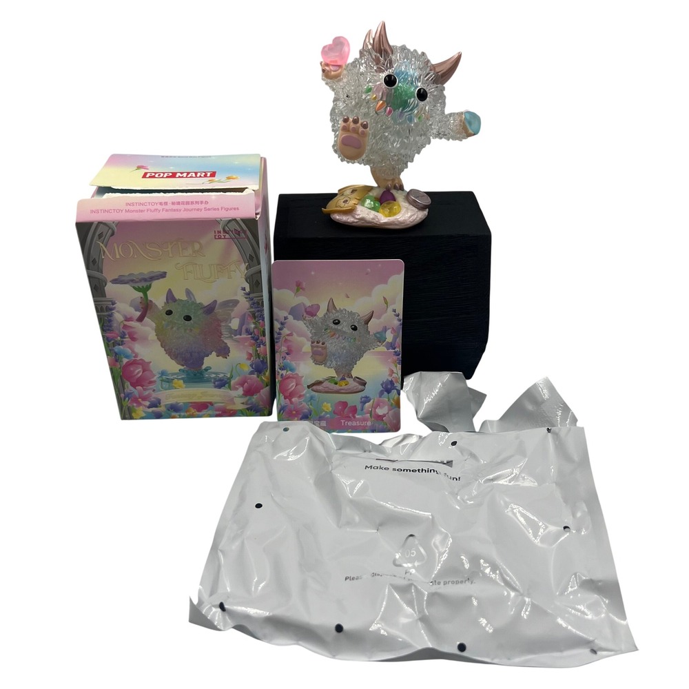 POP MART INSTINCTOY Monster Fluffy Fantasy Journey Treasure Figure Confirmed Box